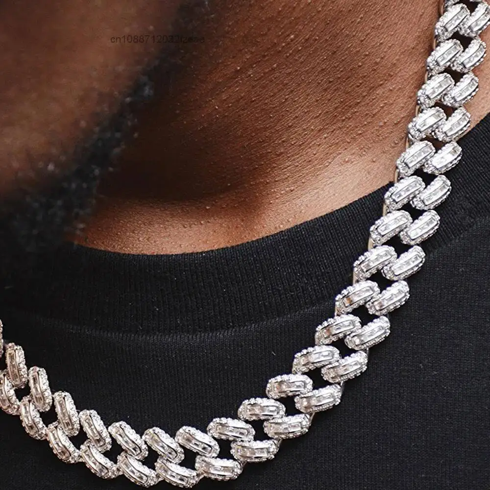 Luxury Qian Jian Jewelry S925 Hiphop Fashion Exquisite Vvs 6mm Diamond Moissanite Cuban Chain.
Luxury Qian Jian Jewelry S925 Hiphop Fashion Exquisite Vvs 6mm Diamond Moissanite Cuban Chain.