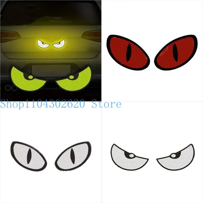 02DE 1 Pair Motorcycle Car Devil Eye Reflector Stickers Front Rear Adhesive Decorative Reflective Stickers Vehicle Decoration
02DE 1 Pair Motorcycle Car Devil Eye Reflector Stickers Front Rear Adhesive Decorative Reflective Stickers Vehicle Decoration