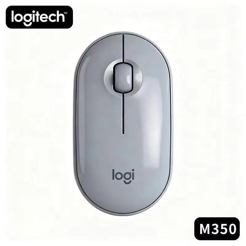 Logitech M350 Silent Pebble Mouse - 90% Noise Reduction, Quiet Clicks, 18-Month Battery, USB Receiver, Windows macOS Fit
Logitech M350 Silent Pebble Mouse - 90% Noise Reduction, Quiet Clicks, 18-Month Battery, USB Receiver, Windows macOS Fit