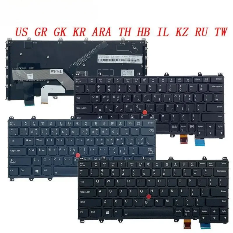 ~ Американская английская клавиатура GR GK KR ARA TH HB IL KZ RU TW с подсветкой для ноутбука Lenovo Thinkpad S1 4th X380 Yoga 370 260 01AV675 01AV688
~ Американская английская клавиатура GR GK KR ARA TH HB IL KZ RU TW с подсветкой для ноутбука Lenovo Thinkpad S1 4th X380 Yoga 370 260 01AV675 01AV688
