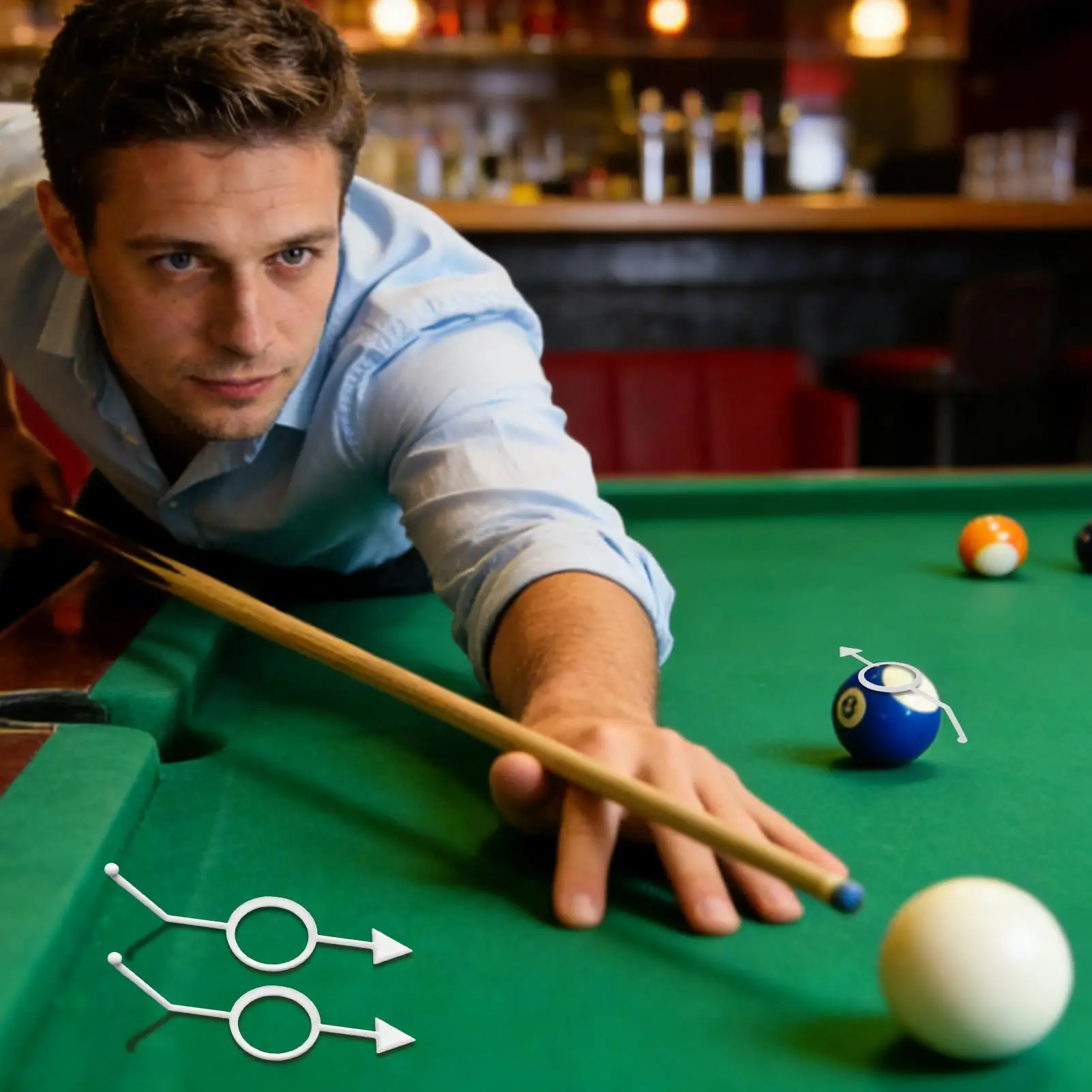 Набор для бильярда: 20 портативных направляющих для шаров случайных цветов для тренировки прицеливания для взрослых
Набор для бильярда: 20 портативных направляющих для шаров случайных цветов для тренировки прицеливания для взрослых