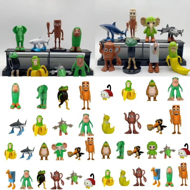Tung Tung Tung Sahur Figure Toy talian Brainrot Animals Tralalelo Tralala Figurine PVC Model Doll Desk Decoration Ornament Gift
Tung Tung Tung Sahur Figure Toy talian Brainrot Animals Tralalelo Tralala Figurine PVC Model Doll Desk Decoration Ornament Gift