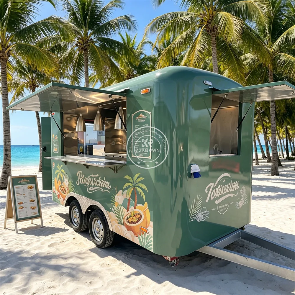 Custom Concession Catering Trailer Portable Mobile Kitchen Outdoor Restaurant Business Food Truck with Kitchen Equipment
Custom Concession Catering Trailer Portable Mobile Kitchen Outdoor Restaurant Business Food Truck with Kitchen Equipment