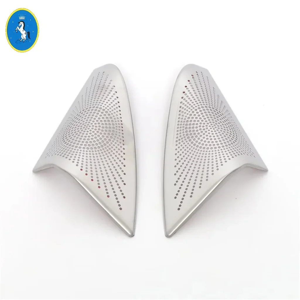 Stainless Pillar A Speaker / Rear Door Horn Sound / Reading Lights Lamps Frame Accessories Cover Trim For Smart 1 One 2023 2024
Stainless Pillar A Speaker / Rear Door Horn Sound / Reading Lights Lamps Frame Accessories Cover Trim For Smart 1 One 2023 2024