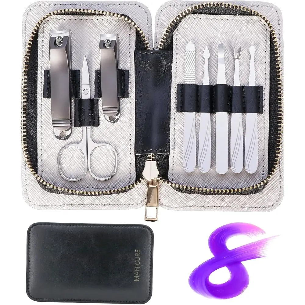 8-in-1 Stainless Steel Nail Care Set for Men and Women
8-in-1 Stainless Steel Nail Care Set for Men and Women