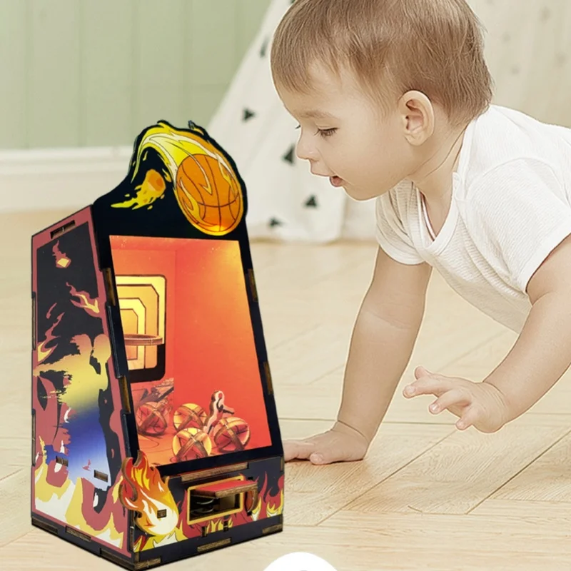 Desktop shooting small ornament children's puzzle shooting machine wooden three-dimensional puzzle handmade DIY small ornament
Desktop shooting small ornament children's puzzle shooting machine wooden three-dimensional puzzle handmade DIY small ornament