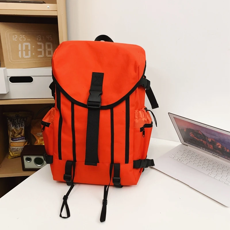 Sewing Thread Interior Zipper Pocket Backpacks Solid Large Capacity 2024 High Quality Bags for Women Softbak Nylon Backpacks
Sewing Thread Interior Zipper Pocket Backpacks Solid Large Capacity 2024 High Quality Bags for Women Softbak Nylon Backpacks