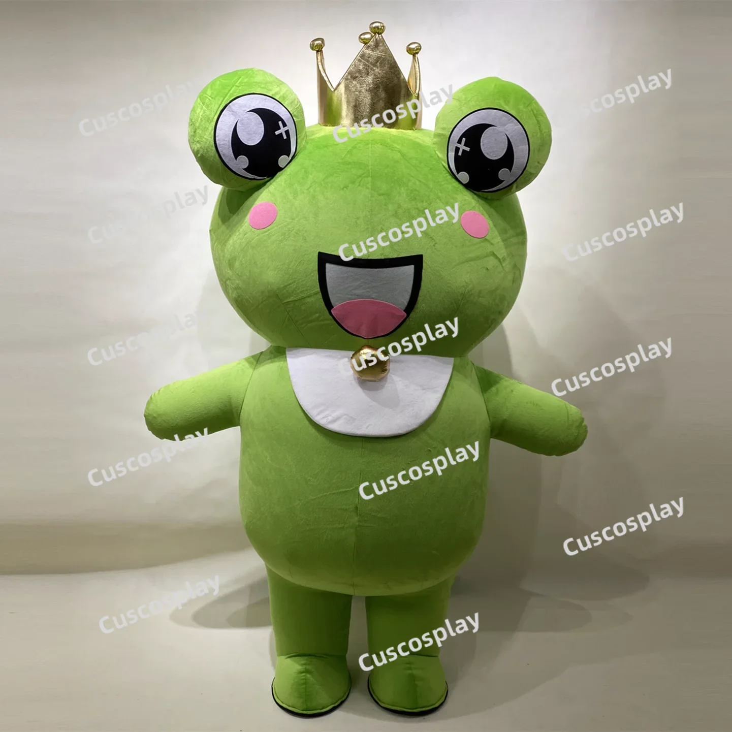 Disney Christmas Cartoon Frog Mascot Costume Walking Christmas Performance Adult Anime Cosplay Costume
Disney Christmas Cartoon Frog Mascot Costume Walking Christmas Performance Adult Anime Cosplay Costume
