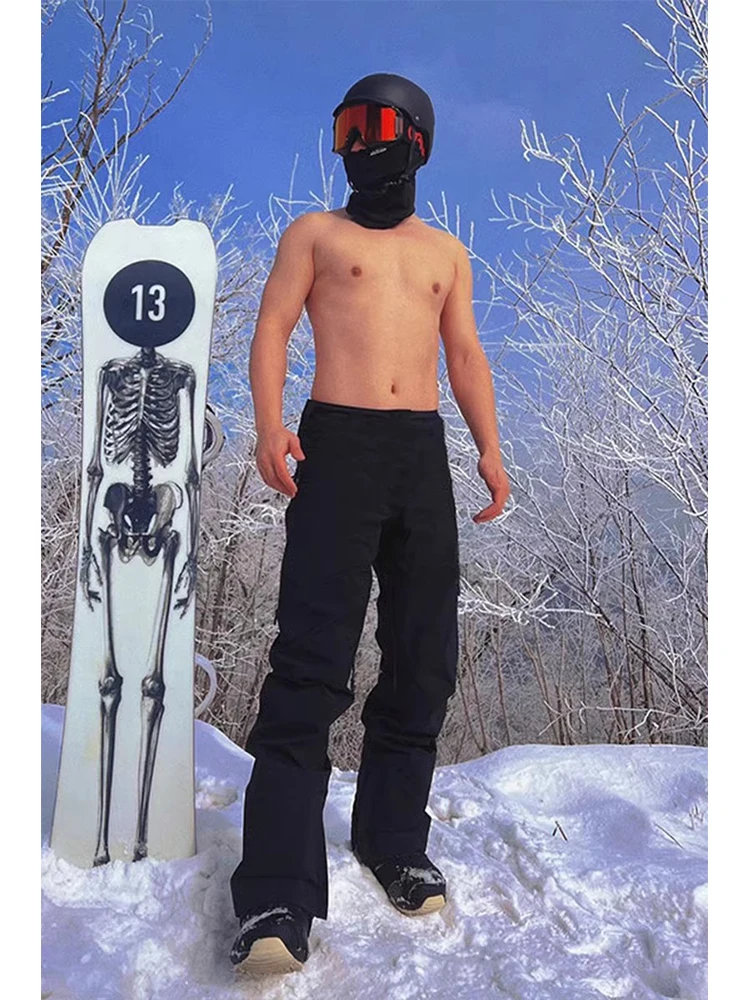 Polar Anti-Cold Winter Snow Ski Pants Men's Fce Lined Thiened Trousers Outdoor Mountainous Workwear Youth Casual Faion
Polar Anti-Cold Winter Snow Ski Pants Men's Fce Lined Thiened Trousers Outdoor Mountainous Workwear Youth Casual Faion