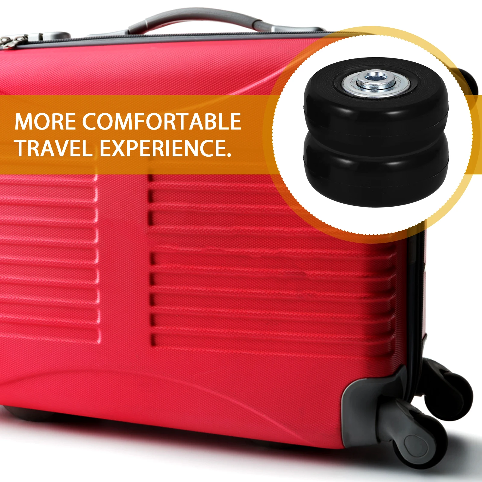 2pcs 68x24mm Luggage Replacement Wheels Suitcase Caster Aluminum Alloy Rubber Tires Universal Wheel Kit Travel Shopping
2pcs 68x24mm Luggage Replacement Wheels Suitcase Caster Aluminum Alloy Rubber Tires Universal Wheel Kit Travel Shopping