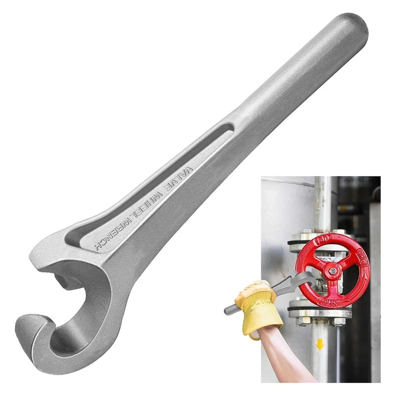1-3/4'' Single Ended Valve Wheel Wrench Cast Aluminum Hand Valve Wheels Wrench 17-5/8'' Valve Opening Closing Tool Guard
1-3/4'' Single Ended Valve Wheel Wrench Cast Aluminum Hand Valve Wheels Wrench 17-5/8'' Valve Opening Closing Tool Guard