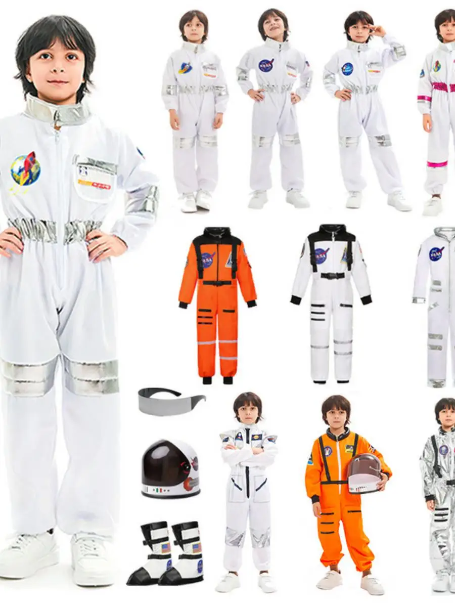 Children's Space Suit loween Cosplay Performance Costume Astronaut Gloves Par Festival Performance Play Dr up
Children's Space Suit loween Cosplay Performance Costume Astronaut Gloves Par Festival Performance Play Dr up