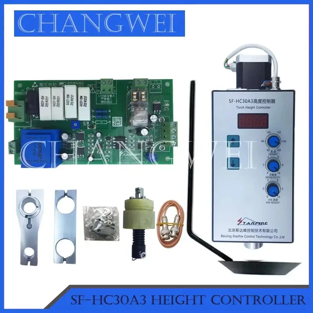 Arc torch height controller and automatic cap, new SF-HC30A3 from SF-HC30A for plasma cutting machines and THC flame cutters
Arc torch height controller and automatic cap, new SF-HC30A3 from SF-HC30A for plasma cutting machines and THC flame cutters