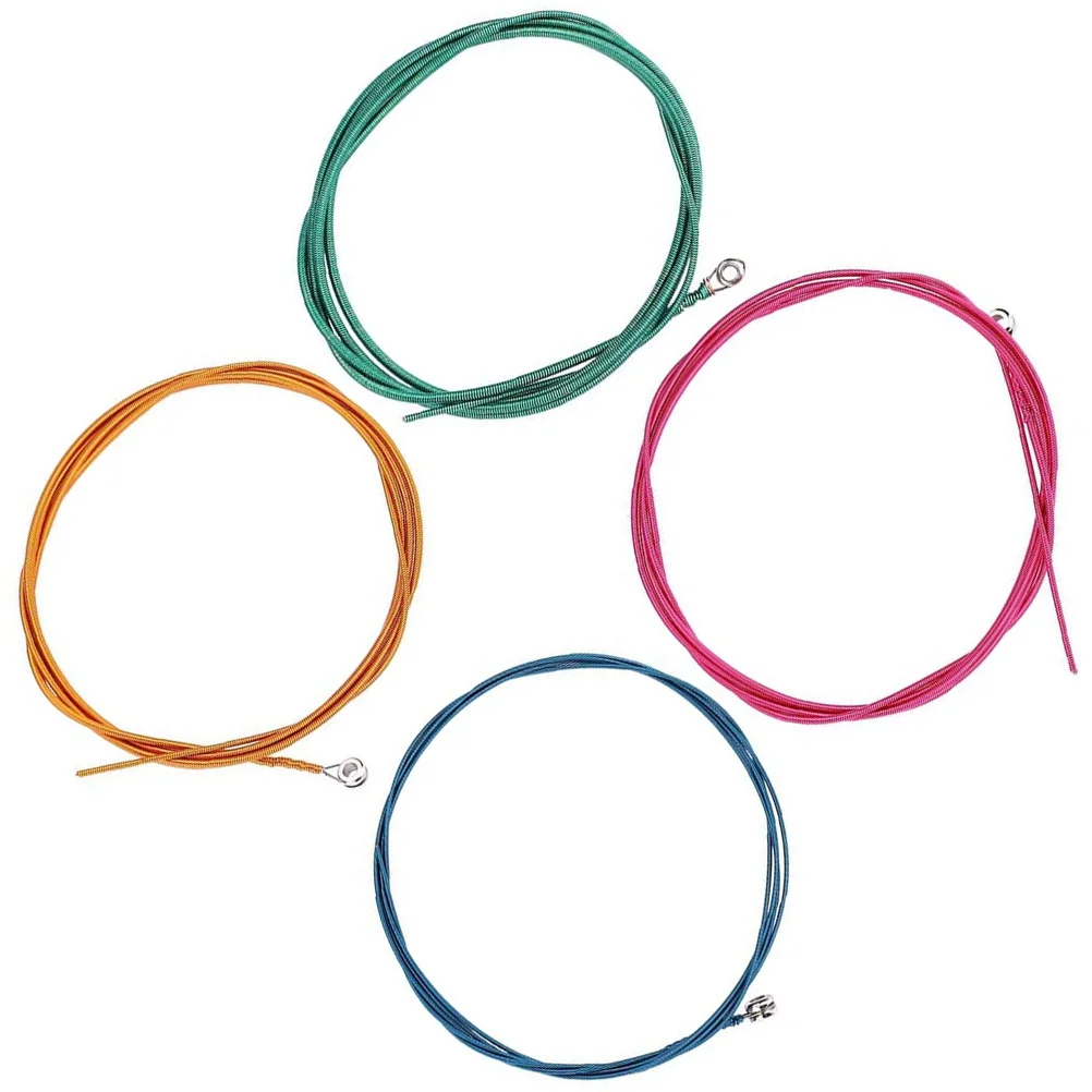 4pcs Electric Strings Set Stainless Steel Nickel Alloy Durable Smooth Easy Replacement For Bass Guitar Beginners Universal Bass
4pcs Electric Strings Set Stainless Steel Nickel Alloy Durable Smooth Easy Replacement For Bass Guitar Beginners Universal Bass