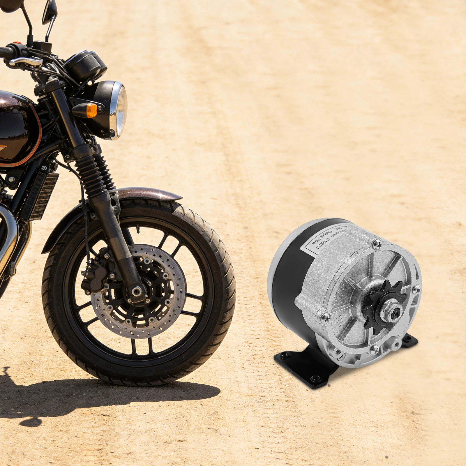 250W Gear Reduction Electric Bicycle Brushed Motor Reductor 2750RPM Brushed DC Motor 100kg Load Capacity for Mopeds/Bikes
250W Gear Reduction Electric Bicycle Brushed Motor Reductor 2750RPM Brushed DC Motor 100kg Load Capacity for Mopeds/Bikes