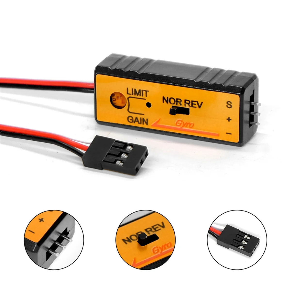 RC 2 Axis Gyroscope for RC Drift Cars Flat Cars Gyro RC Model Toy AccessoriesJADD
RC 2 Axis Gyroscope for RC Drift Cars Flat Cars Gyro RC Model Toy AccessoriesJADD