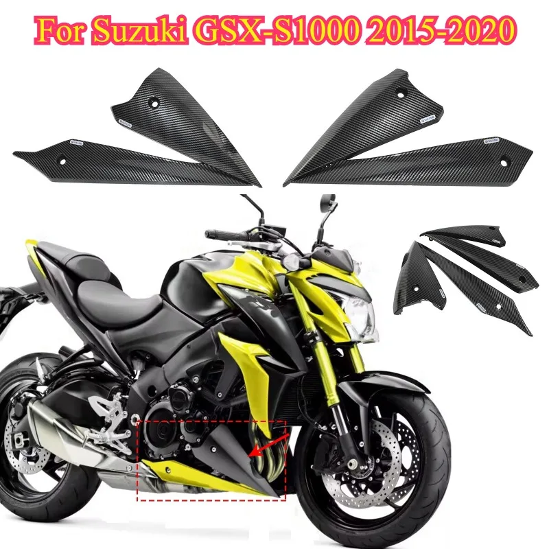 Left and Right Engine Lower Spoiler Belly Pan Fairing Mounting Kit for Suzuki GSX-S1000 GSXS1000 2015 2016 2017 2018 2019 2020
Left and Right Engine Lower Spoiler Belly Pan Fairing Mounting Kit for Suzuki GSX-S1000 GSXS1000 2015 2016 2017 2018 2019 2020