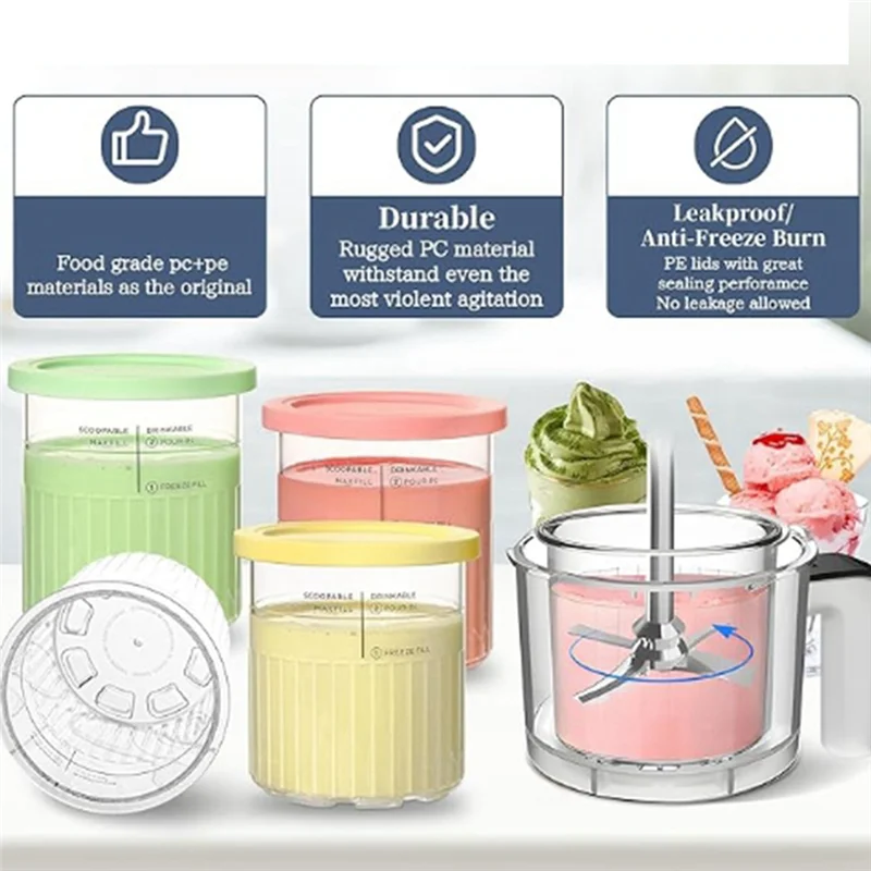 Ripple Ice Cream Cup NC500 NC501 Is Suitable For Ninja Creami Ice Cream Storage Cup-AC82
Ripple Ice Cream Cup NC500 NC501 Is Suitable For Ninja Creami Ice Cream Storage Cup-AC82