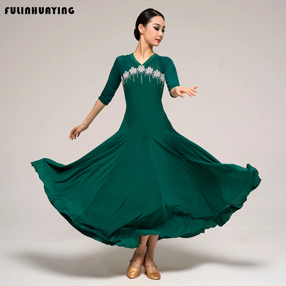 Women's Social Ballroom Dance Competition Dress, High-End Elegant Dress, National Standard Modern Dance Costume, Large Swing Skirt, Tango Waltz Stage Outfit
Women's Social Ballroom Dance Competition Dress, High-End Elegant Dress, National Standard Modern Dance Costume, Large Swing Skirt, Tango Waltz Stage Outfit