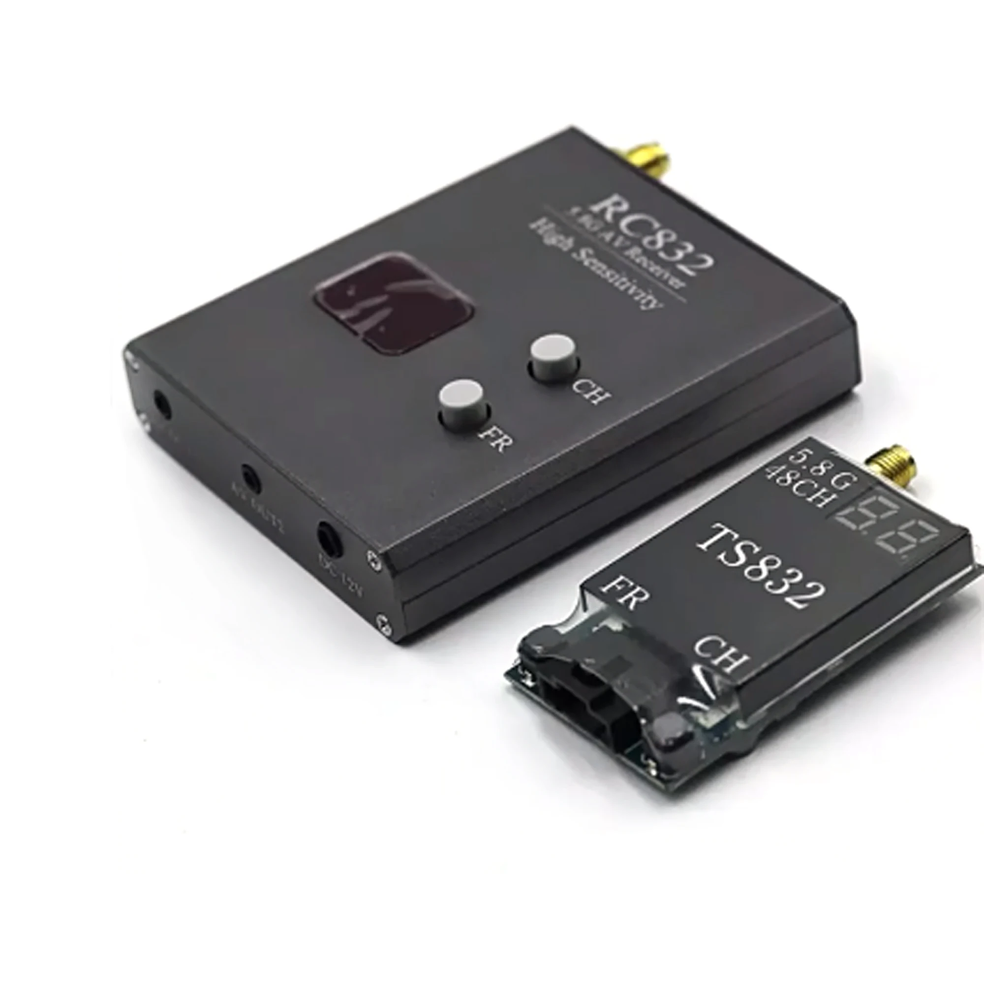 48 frequency point 5.8G image transmission receiver RC832
48 frequency point 5.8G image transmission receiver RC832