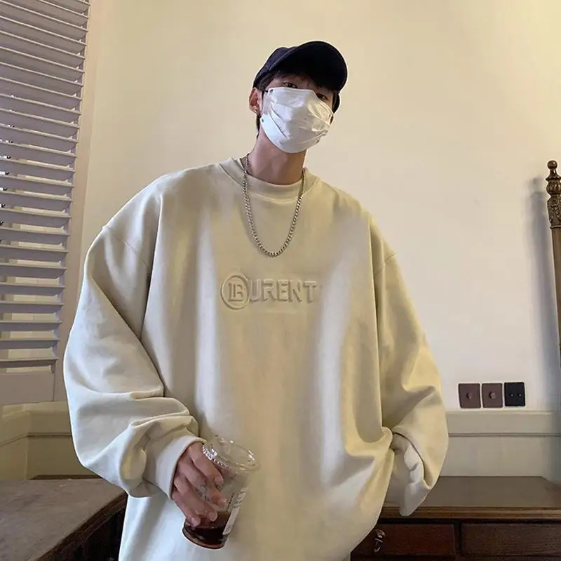 Autumn and Winter Retro Suede Hip-hop Sweatshirt Men's Y2K Student Loose Personality Trendy Long-sleeved Round Neck Jacket Top
Autumn and Winter Retro Suede Hip-hop Sweatshirt Men's Y2K Student Loose Personality Trendy Long-sleeved Round Neck Jacket Top