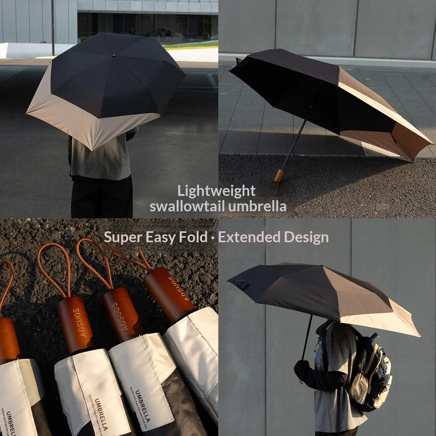 Memory Umbrella, Fold-Free Extended Tail Umbrella, Sun Protection & UV Protection Lightweight Backpack Sun Umbrella
Memory Umbrella, Fold-Free Extended Tail Umbrella, Sun Protection & UV Protection Lightweight Backpack Sun Umbrella