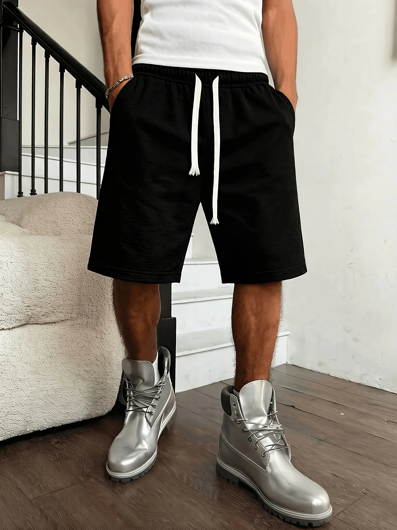 Casual Shorts, Athletic Short Shorts. Fashion Casual Elastic Waistband Adjustable Drawstring, Side Pockets
Casual Shorts, Athletic Short Shorts. Fashion Casual Elastic Waistband Adjustable Drawstring, Side Pockets
