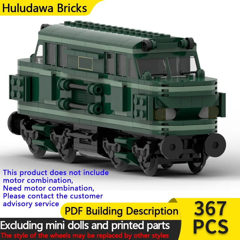 City Car Model MOC Building Bricks Railway Green Diesel Train Modular Technology Children Holiday Gifts Assemble Toys Suit
City Car Model MOC Building Bricks Railway Green Diesel Train Modular Technology Children Holiday Gifts Assemble Toys Suit