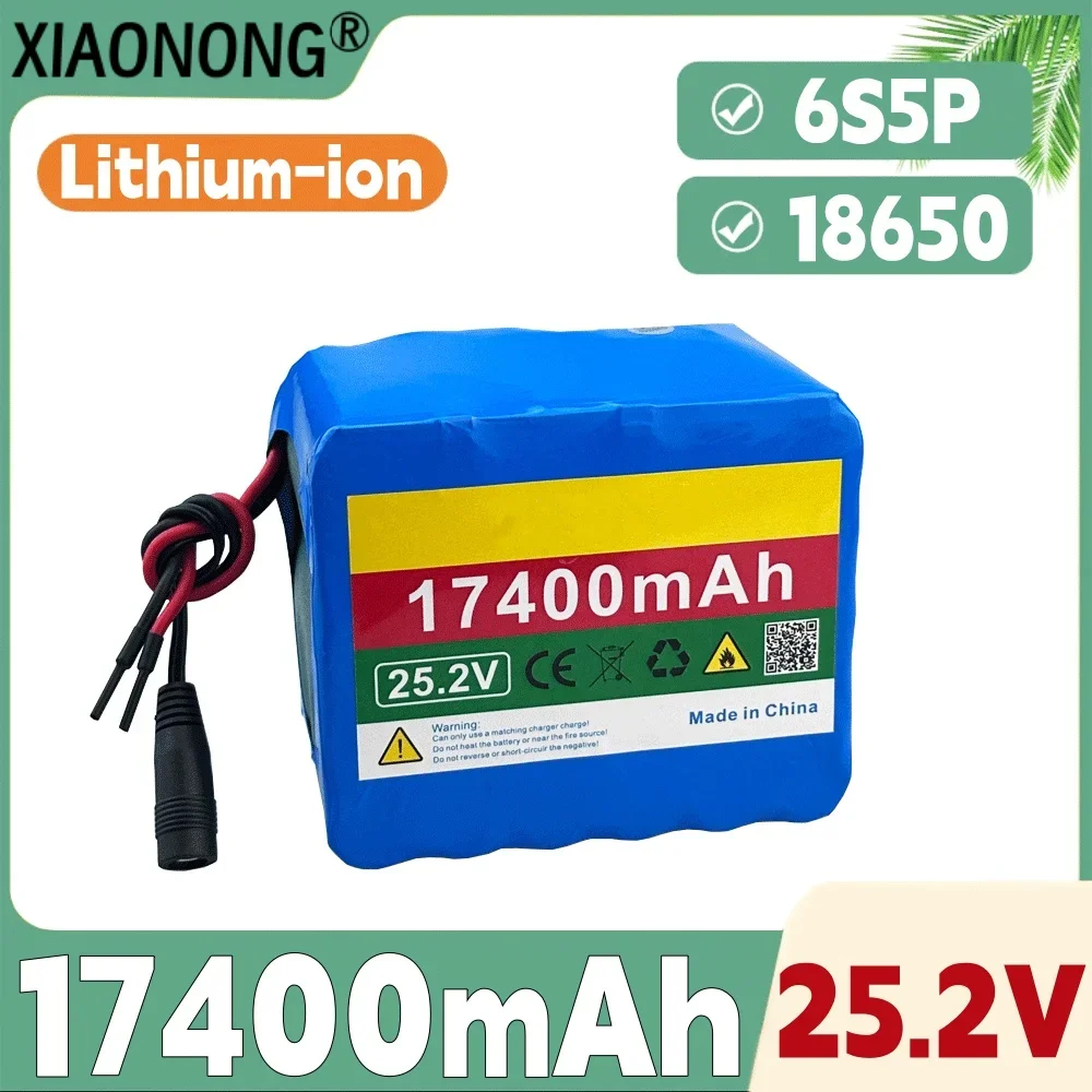25.2v 17400mah 6S5P lithium battery pack with built-in BMS protection, used for bicycle engines, outdoor power sour
25.2v 17400mah 6S5P lithium battery pack with built-in BMS protection, used for bicycle engines, outdoor power sour