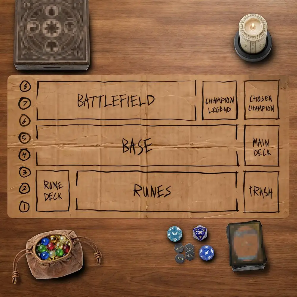 Cardboard Theme Zone Magic Party Game Mat 24"X14" Durable Rubber for MTG&TCG Games Mouse Pad Offices Desk Mats Friendly Design
Cardboard Theme Zone Magic Party Game Mat 24"X14" Durable Rubber for MTG&TCG Games Mouse Pad Offices Desk Mats Friendly Design
