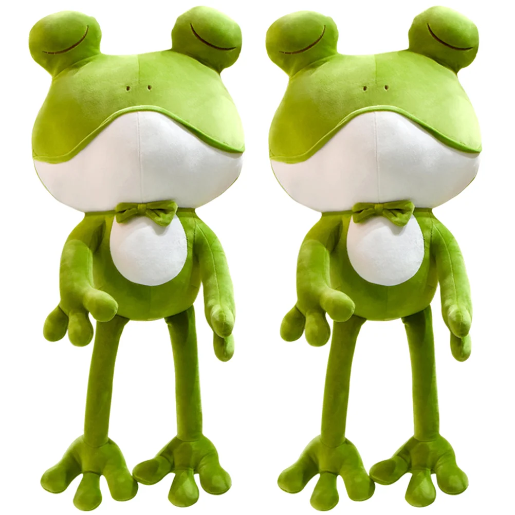 2 Pcs 38cm Soft Plush Frog Toy Adorable Kids Bedroom Decorative Pillow for Reading Studying Lovely Stuffed Animal Gift
2 Pcs 38cm Soft Plush Frog Toy Adorable Kids Bedroom Decorative Pillow for Reading Studying Lovely Stuffed Animal Gift