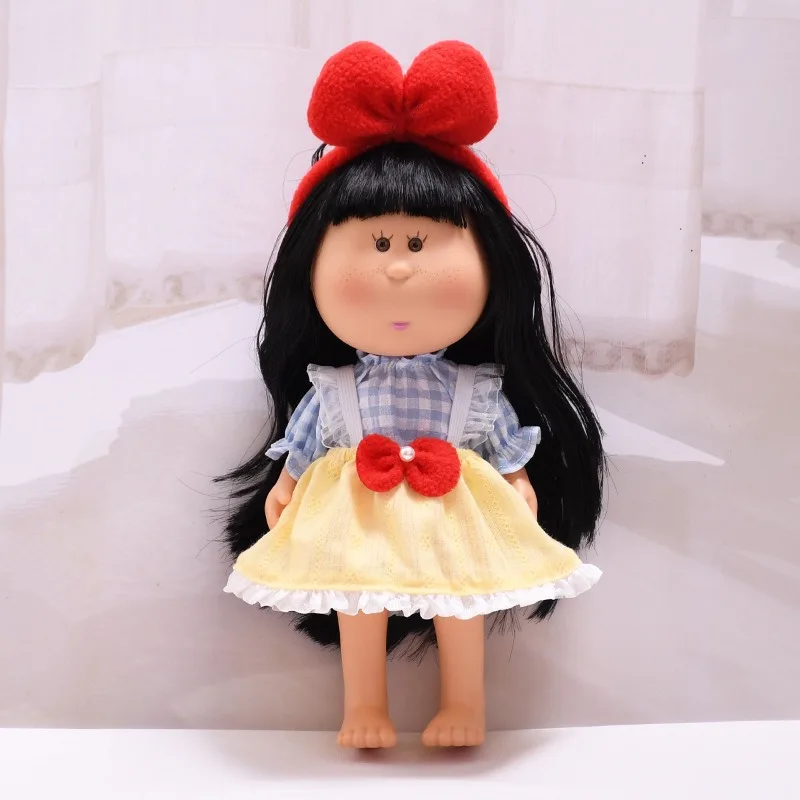 24cm Mia Potato Doll Clothes Snow White Style 3Pcs Outfit Set Blue Plaid Top Yellow Skirt Red Bow Headband for Spanish Mia Doll
24cm Mia Potato Doll Clothes Snow White Style 3Pcs Outfit Set Blue Plaid Top Yellow Skirt Red Bow Headband for Spanish Mia Doll