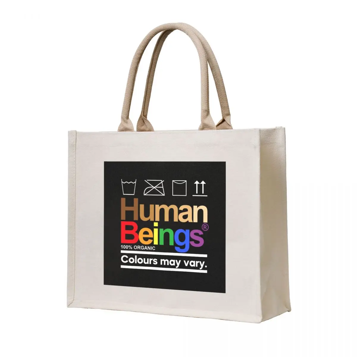 Human Beings 100% Organic Colours May Vary Tote Bag Gift bag Handbags women Shopping bags cloth bag woman
Human Beings 100% Organic Colours May Vary Tote Bag Gift bag Handbags women Shopping bags cloth bag woman