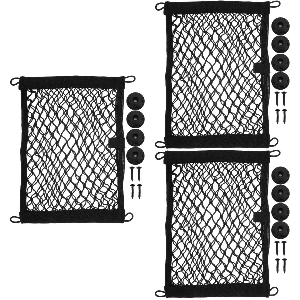 3 Pack Car Storage Network Basket Organizer Organizers and Seat Side Truck for Cotton Plastic
3 Pack Car Storage Network Basket Organizer Organizers and Seat Side Truck for Cotton Plastic