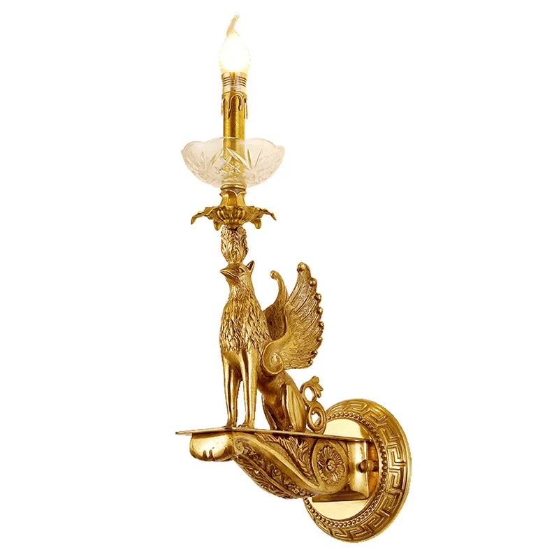 Luxury European Style Brass Wall Lamp For Living, Dining, Bedroom Bedside, Adds Decor To Aisle
Luxury European Style Brass Wall Lamp For Living, Dining, Bedroom Bedside, Adds Decor To Aisle