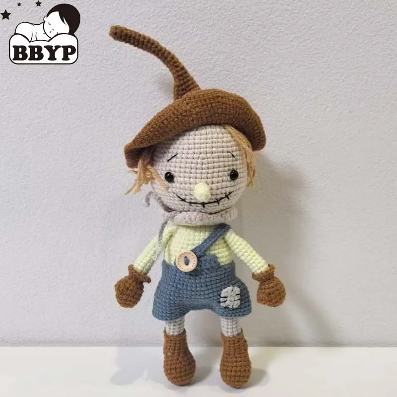 Вязаная крючком кукла ручной работы, пугало, мультяшные аниме, вязаные крючком куклы для дома, аксессуары, игрушки для рукоделия, украшения, подарок на день рождения
Вязаная крючком кукла ручной работы, пугало, мультяшные аниме, вязаные крючком куклы для дома, аксессуары, игрушки для рукоделия, украшения, подарок на день рождения
