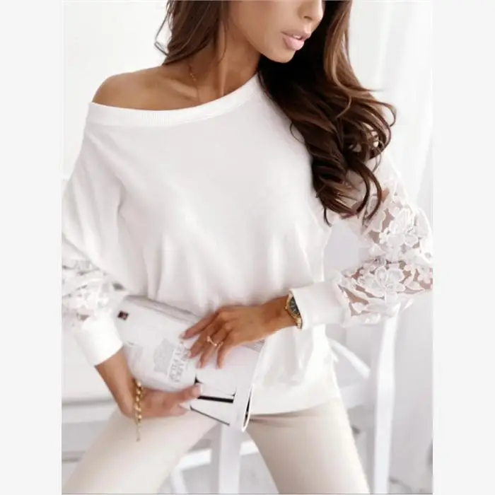 Женский длинный круглый шифоновый топ с кружевом и шифоном, осенний новый Sle 2023, Ele Faion, свободный крой, цвет irt
Женский длинный круглый шифоновый топ с кружевом и шифоном, осенний новый Sle 2023, Ele Faion, свободный крой, цвет irt