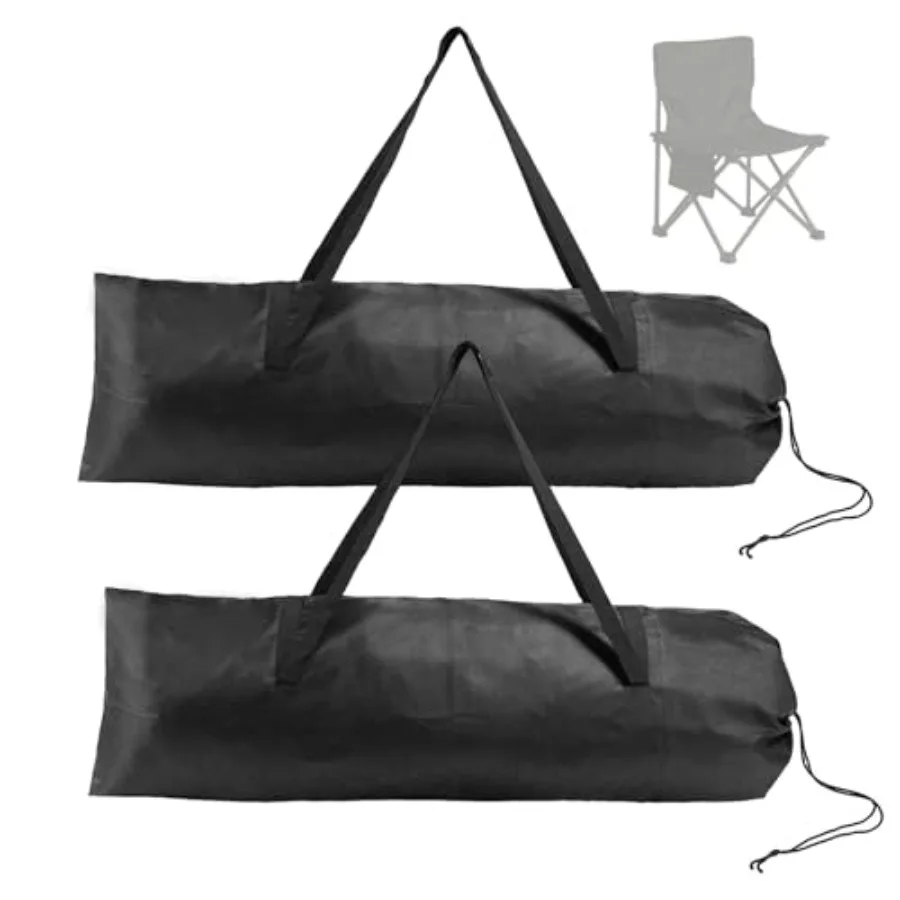 2pcs Camping Chair Replacement Bag, 43.31x14.96in Portable Folding Large Storage Bag with Double-Handle Straps and Drawstring f
2pcs Camping Chair Replacement Bag, 43.31x14.96in Portable Folding Large Storage Bag with Double-Handle Straps and Drawstring f