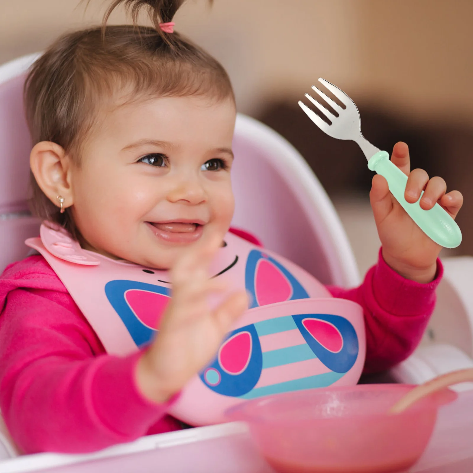 6Pcs Kids Feeding Stainless Steel Spoons Forks Assorted Color Durable Safe Baby Food Tableware Portable Storage Box Infant
6Pcs Kids Feeding Stainless Steel Spoons Forks Assorted Color Durable Safe Baby Food Tableware Portable Storage Box Infant