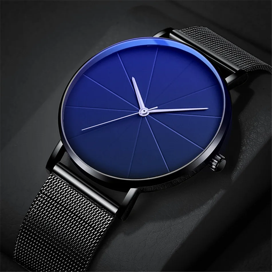Fashion Pure Black Mesh Band Watch, Minimalist Men's Watch, Women's Couple Wristwatch, Quartz Watch
Fashion Pure Black Mesh Band Watch, Minimalist Men's Watch, Women's Couple Wristwatch, Quartz Watch