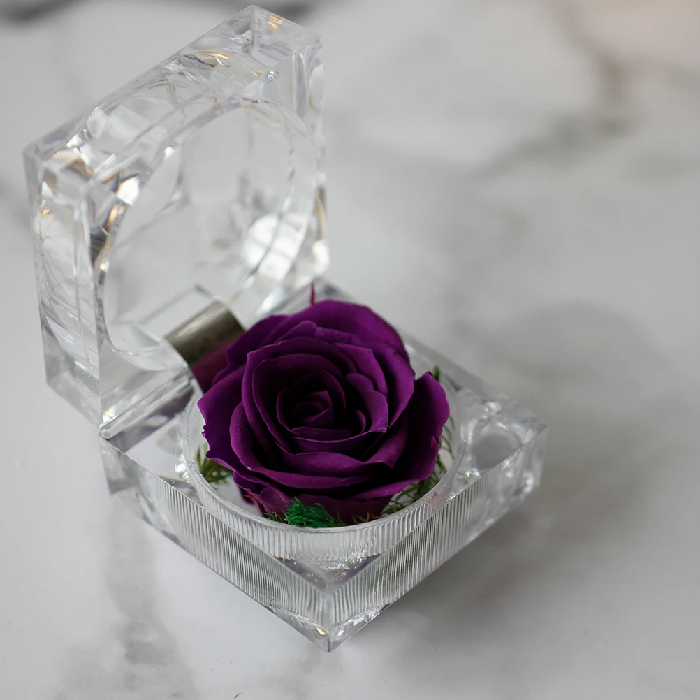 1pcs Preserved Flower Gift Box Decor Crystal Dome Fresh Valentines Day Present Artificial Floral Arrangement
1pcs Preserved Flower Gift Box Decor Crystal Dome Fresh Valentines Day Present Artificial Floral Arrangement