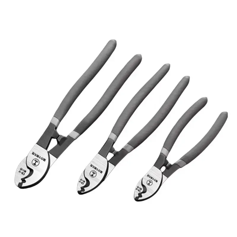 Cable shears 6 inches 8 inches 10 inches cable pliers electrician shears small bolt pliers and miter cutters
Cable shears 6 inches 8 inches 10 inches cable pliers electrician shears small bolt pliers and miter cutters