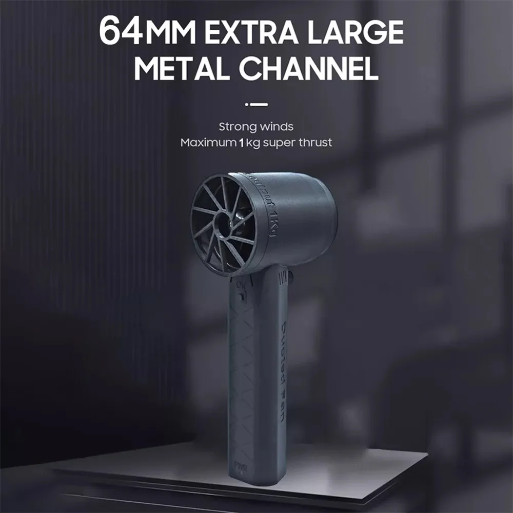 T9V2 400W High Power Turbo Fan 64mm Brushless Motor 1000g Thrust QC3.0 Protocol Stepless Speed Regulation Jet Fan Cleaning Tool
T9V2 400W High Power Turbo Fan 64mm Brushless Motor 1000g Thrust QC3.0 Protocol Stepless Speed Regulation Jet Fan Cleaning Tool