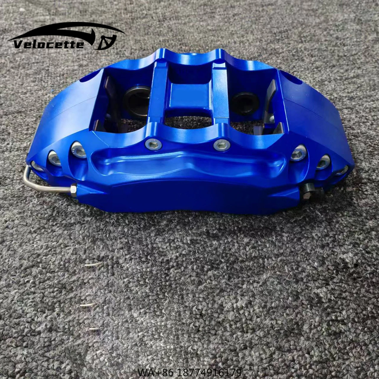 Velocette 6-Pot Front Big Brake Caliper Kit-Aluminum Material 50% Improved Performance New for for Retrofit/Upgrade
Velocette 6-Pot Front Big Brake Caliper Kit-Aluminum Material 50% Improved Performance New for for Retrofit/Upgrade