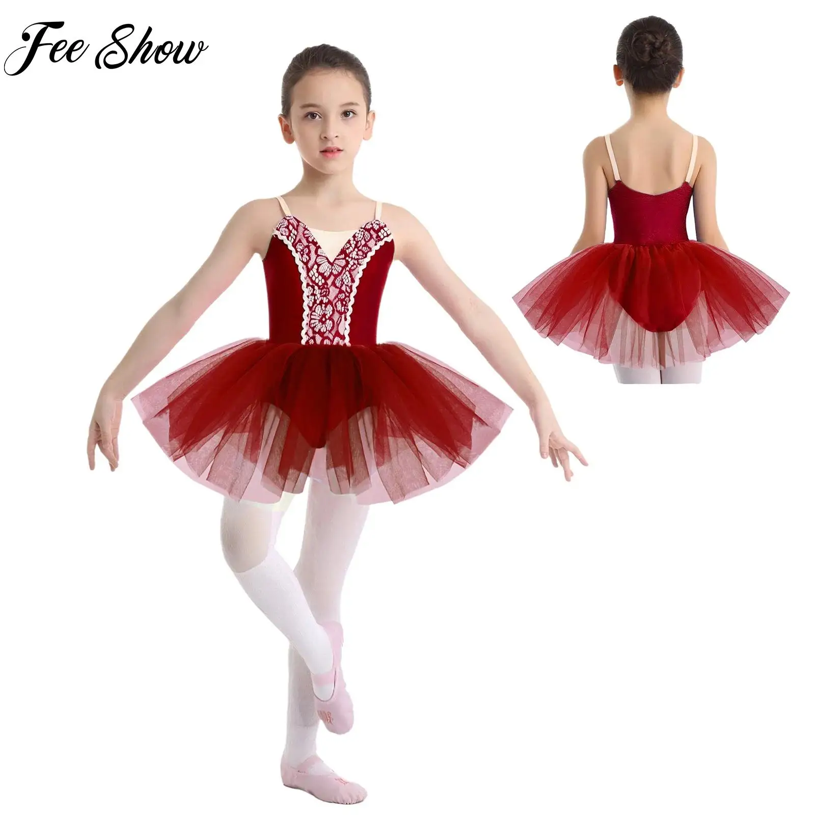 Girls Ballet Dance Dress Professional Competition Costume Sleeveless Adjustable Spaghetti Straps Front Lace Tutu Ball Gown Dress
Girls Ballet Dance Dress Professional Competition Costume Sleeveless Adjustable Spaghetti Straps Front Lace Tutu Ball Gown Dress
