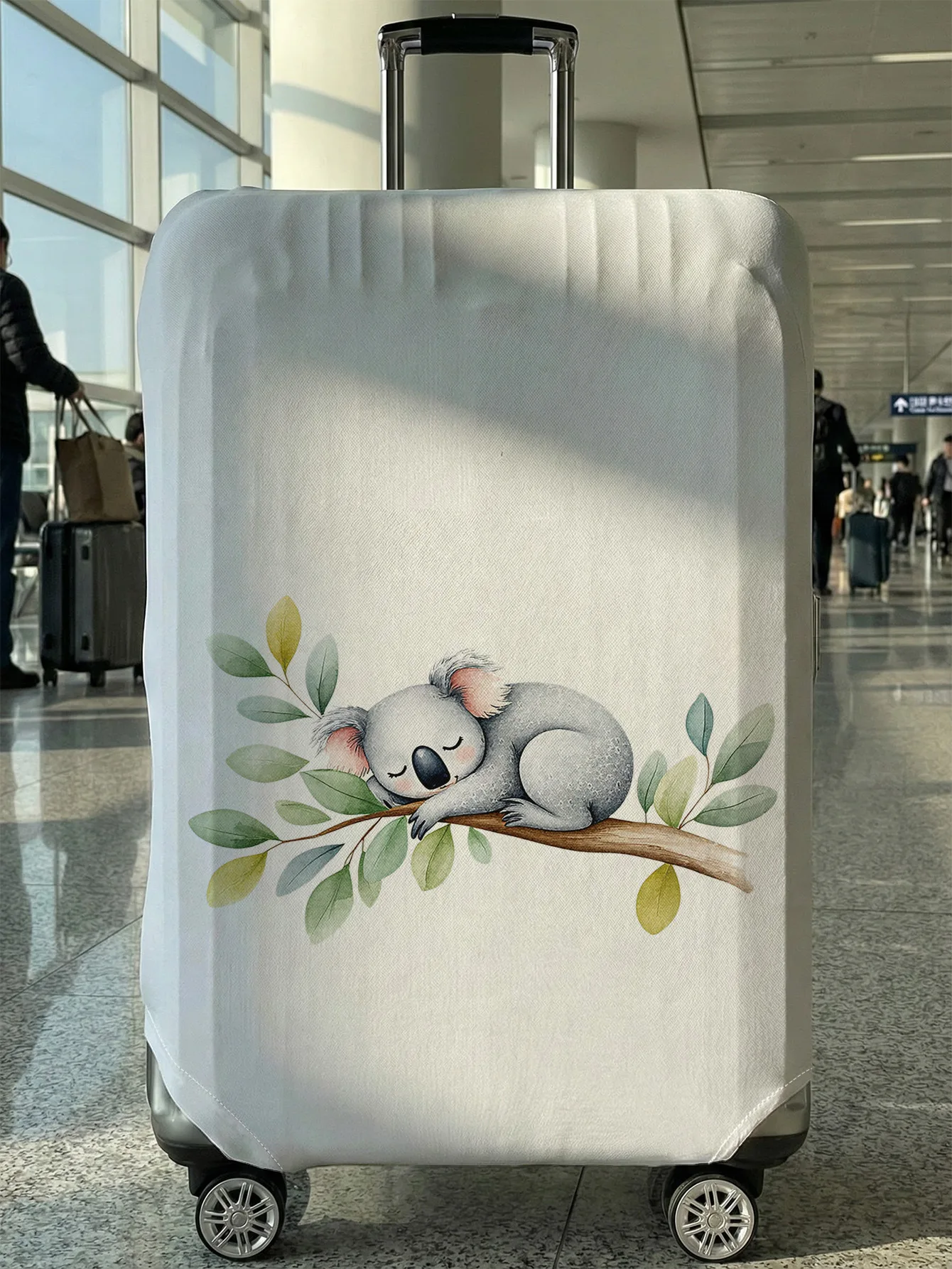 Защитный чехол для багажа Sleeping Koala Tree Branch, подходит для чемоданов 18-32 дюймов, чехлы для ручек чемоданов, аксессуары для путешествий.
Защитный чехол для багажа Sleeping Koala Tree Branch, подходит для чемоданов 18-32 дюймов, чехлы для ручек чемоданов, аксессуары для путешествий.