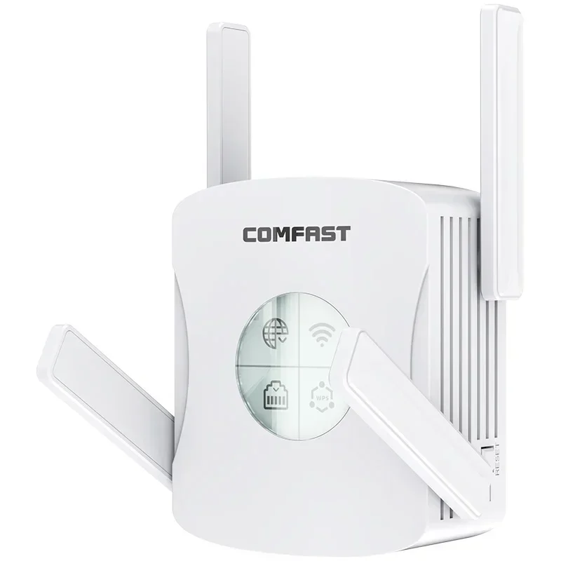 Comfast 1800Mbps Dual Band Smart OLED Wireless Extender WiFi6 Repeater CF-XR183
Comfast 1800Mbps Dual Band Smart OLED Wireless Extender WiFi6 Repeater CF-XR183