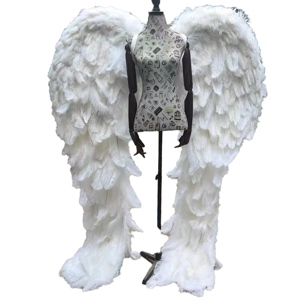Soft Feather Angel Wings Amazing Photography Props Wedding Anniversary party Decor 170CM Carnival Singer Outfit White Pink Black
Soft Feather Angel Wings Amazing Photography Props Wedding Anniversary party Decor 170CM Carnival Singer Outfit White Pink Black