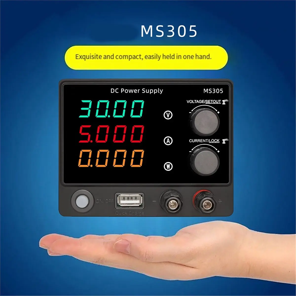 (ABGQ) Лабораторный источник питания постоянного тока MS305M, регулируемый, 30В 5А, с цифровым дисплеем, стабилизатор напряжения, лабораторный настольный блок питания 150Вт
(ABGQ) Лабораторный источник питания постоянного тока MS305M, регулируемый, 30В 5А, с цифровым дисплеем, стабилизатор напряжения, лабораторный настольный блок питания 150Вт