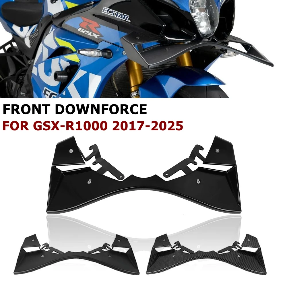 Для Suzuki GSXR1000 GSX-R1000 GSXR1000 2017-2025 мотоцикла передний прижимной обтекатель спойлер крылышко аэродинамический дефлектор крыла
Для Suzuki GSXR1000 GSX-R1000 GSXR1000 2017-2025 мотоцикла передний прижимной обтекатель спойлер крылышко аэродинамический дефлектор крыла